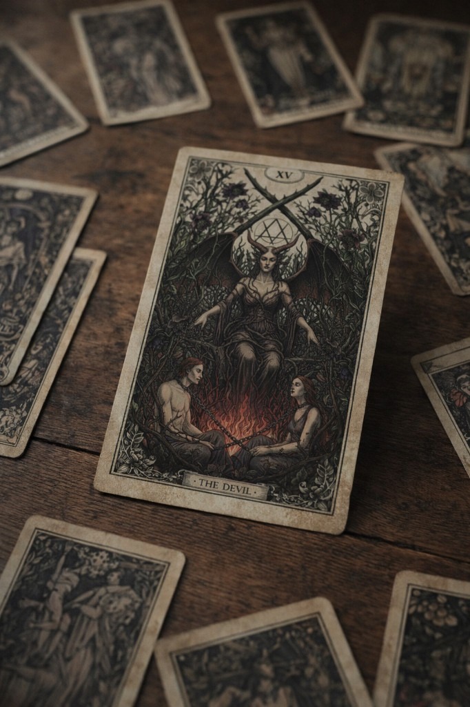 Dark Botanical Tarot deck